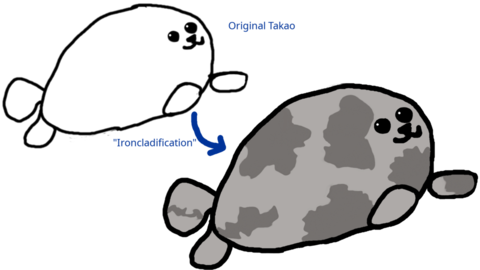 Takao, the Ironclad Seal